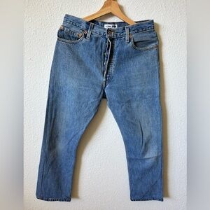Re/done x Levi’s cropped jeans